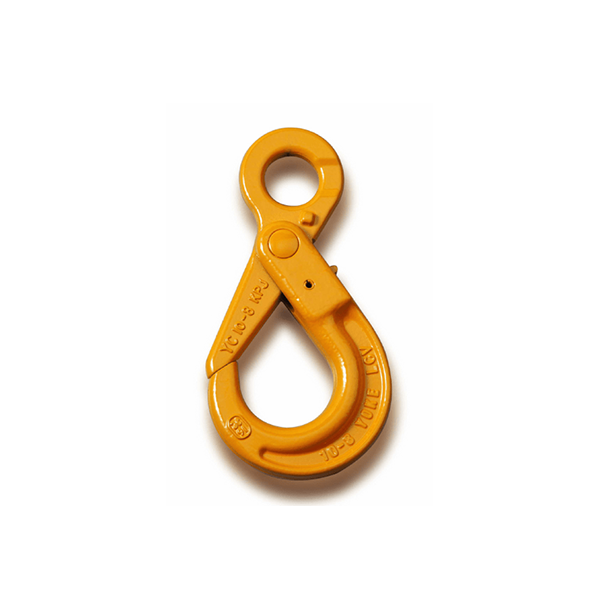 Grade 80 Chain Fittings Eye Self-Lock Hook