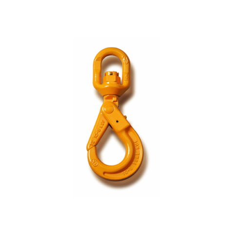 Grade 80 Eye Swivel Self-Lock Hook with ball bearing- Absolute Lifting ...