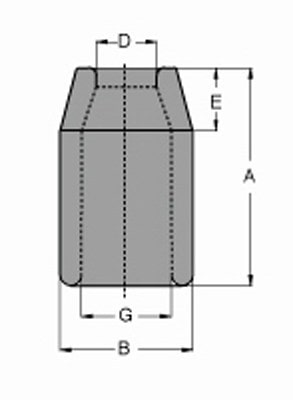 Wire Rope Fitting Steel Swage Sleeve Drawing