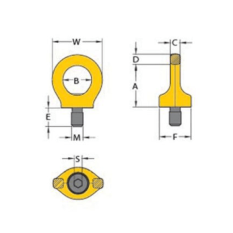 Grade 100 Eye Point- Absolute Lifting and Safety