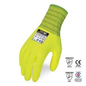 Bi-Polymer Cut Resistant Hi-Vis