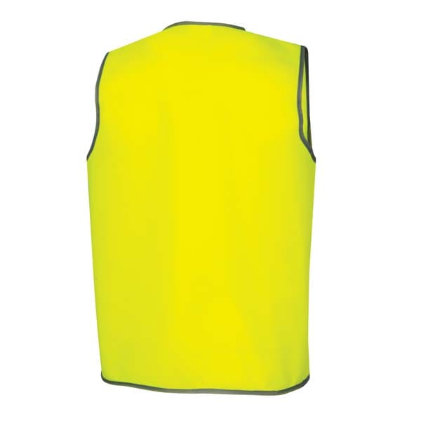 Day Safety Vest - Yellow back