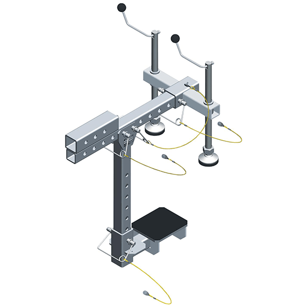 Short Mezzanine C-Clamp Adapter