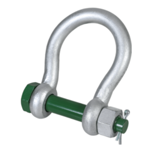 Wide Mouth Green Pin Shackle