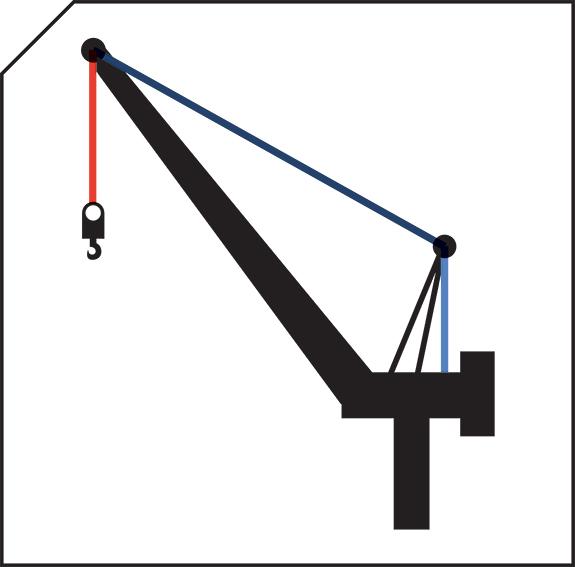 LUFFING-JIB TOWER CRANE