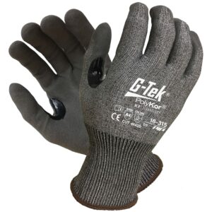 G-TEK POLYKOR 16-315 HAND CUT LEVEL PROTECTION GLOVE